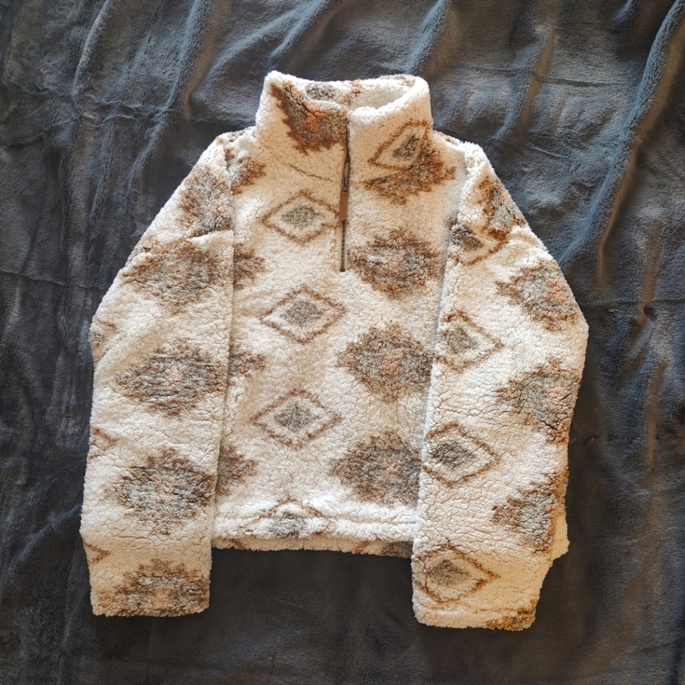 NWT Thread & Supply Carina Faux Fur Jacket